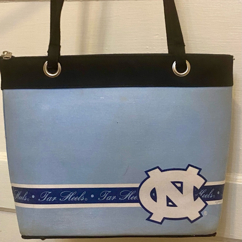 UNC Tarheel Blue and Black Tote Bag